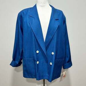 Vintage Pendleton Country Sophisticates Blue Blazer, Sz 16P